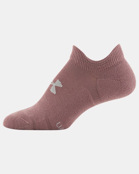 Women's UA Cushioned 6-Pack No Show Socks, Pink, pdpMainDesktop image number 1